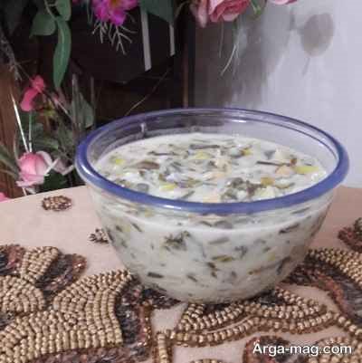 دستور پخت آش گل آقا