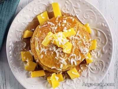 طرز تهیه پنکیک انبه با طعم به یاد ماندنی!