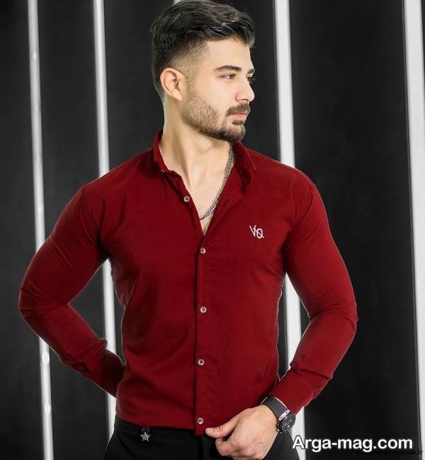 ایده استایل زیبا با رنگ آلبالویی