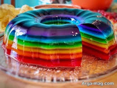دستور ژله لایه ای