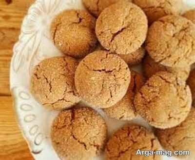 رسپی شیرینی بادام زمینی 