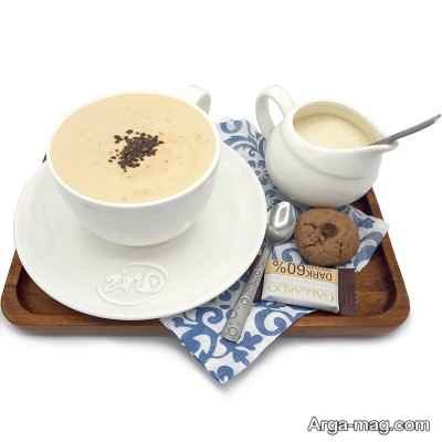 طرز تهیه نسکافه کف دار