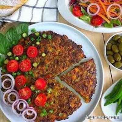 طرز پخت کوکو هفت لشکر