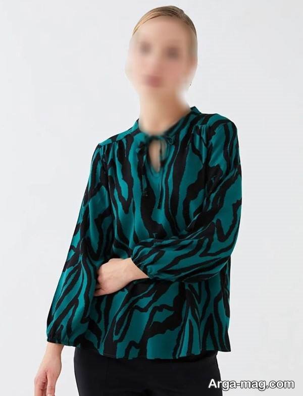 مدل لباس گره ای ساده