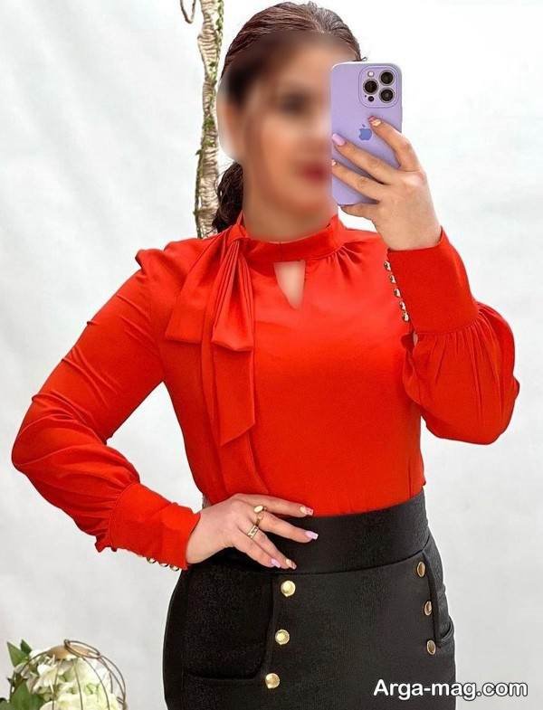 مدل لباس گره ای لاکچری