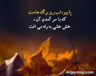 کپشن ناب در مورد پاییز
