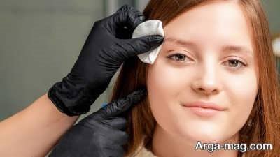نگهداری از پوست بعد از ریمو ابرو