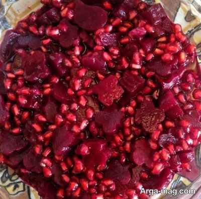 روش تهیه ترشی لبو و سیب و انار