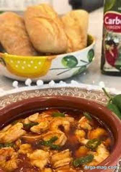 طرز تهیه گامباس اسپانیایی