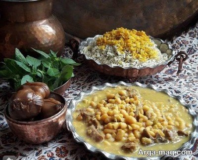 طرز تهیه گوشت لوبیا غذای کاشانی محبوب