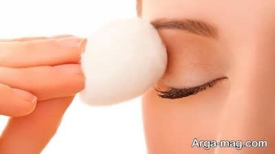 روش های تمیز کردن پوست آرایش دار در خانه