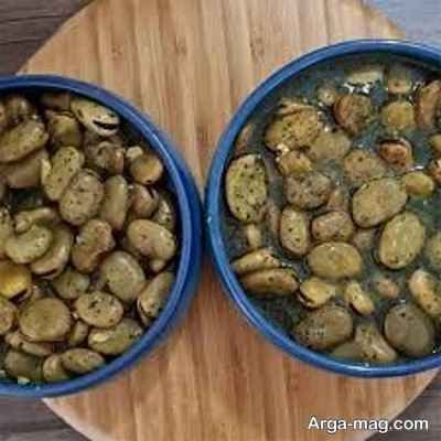رسپی باقلا پته