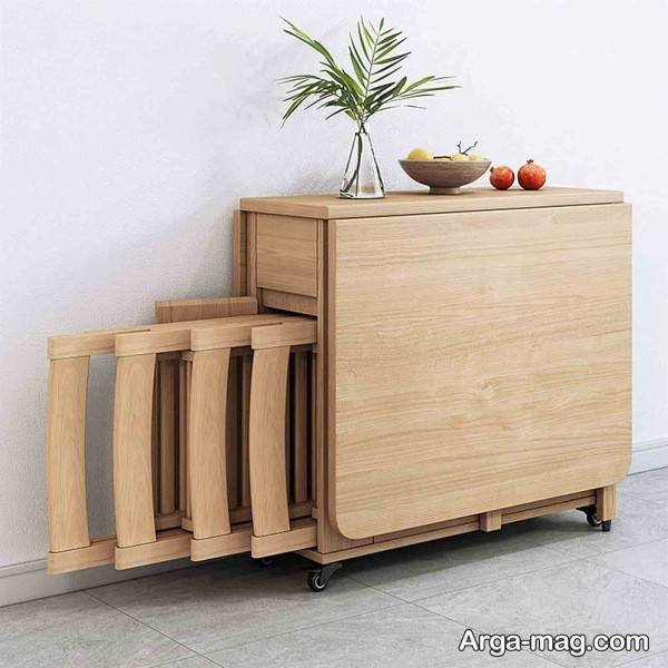  میز زیبا ناهار خوری 