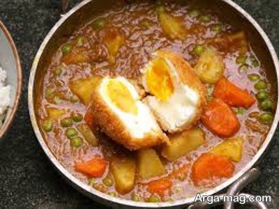 طرز تهیه خورش کاری ژاپنی