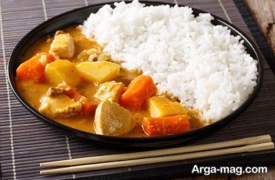 رسپی خورش کاری ژاپنی