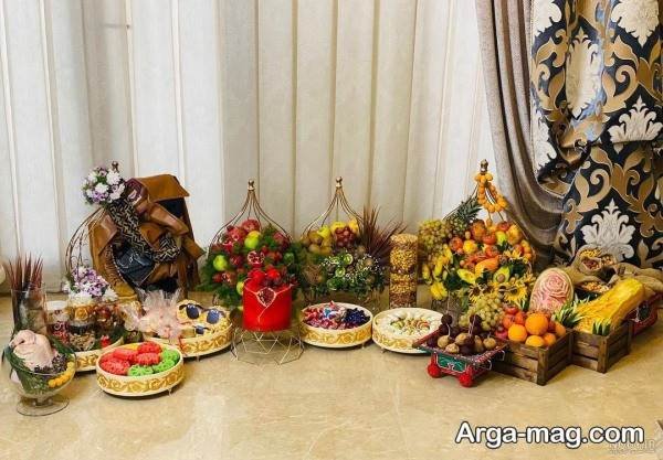 ایده متفاوت تزیینات شب یلدا عروس 