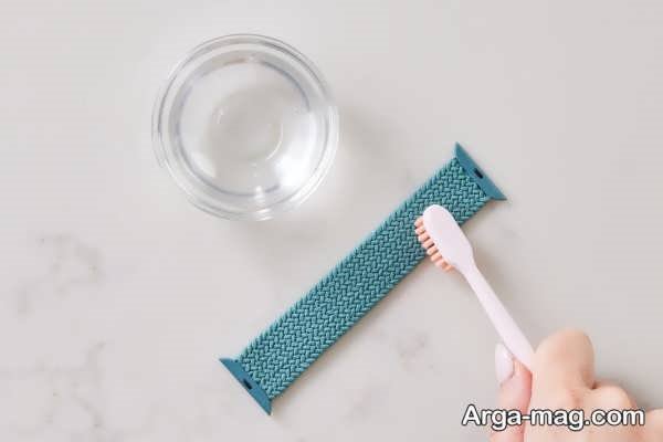 تمیز کردن بند ساعت