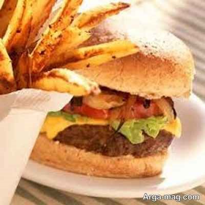 طرز تهیه برگر مکزیکی