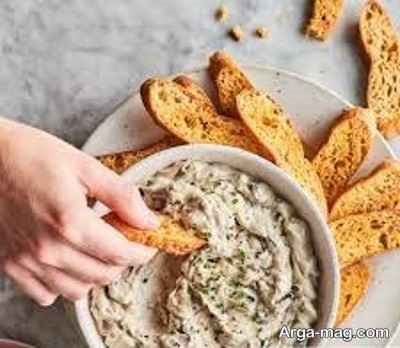 طرز تهیه دیپ قارچ