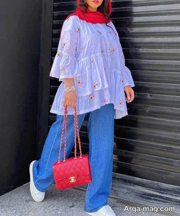ایده زیبا استایل با رنگ آبی