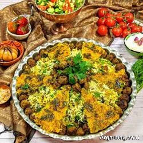 دیزاین کلم پلو قالبی