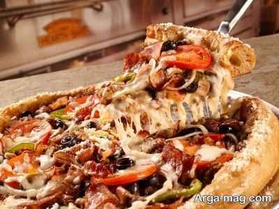 روش تهیه پیتزا رومن