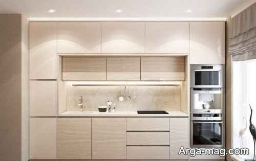 جذاب ترین کابینت رنگ بژ