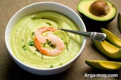 طرز تهیه سوپ آووکادو