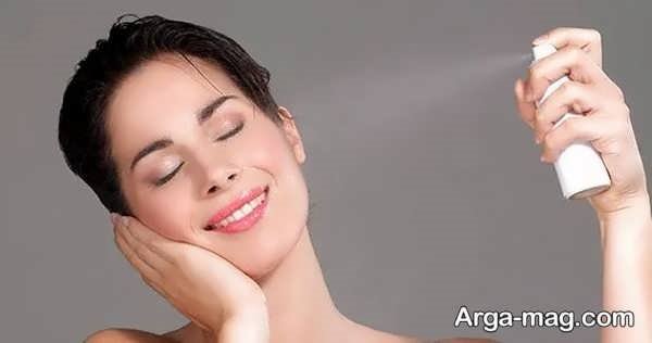 استفاده از اسپری ضد نور خورشید