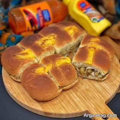 طرز تهیه ساندویچ مرغ و بادمجان سالم، خوشمزه و متفاوت