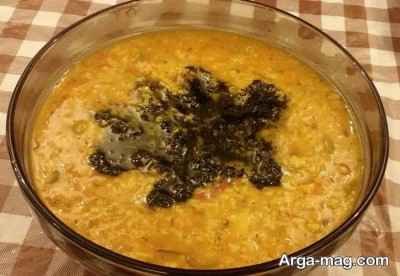دستور تهیه آش حلبه