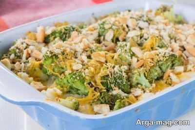 طرز تهیه کاسرول کلم بروکلی محبوب و خوشمزه
