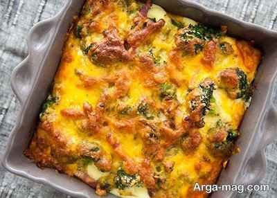 روش تهیه کاسرول کلم بروکلی