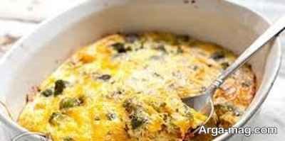 طرز تهیه کاسرول کلم بروکلی