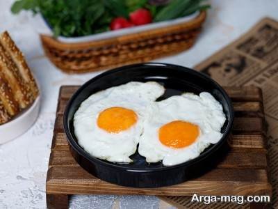 آموزش تهیه نیمرو عسلی