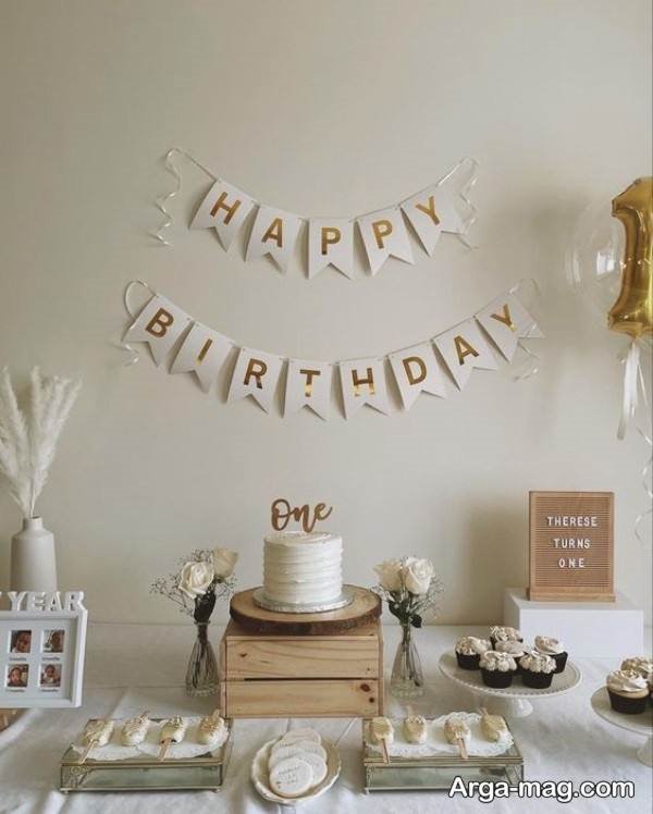 متفاوت ترین میز تولد مینیمال