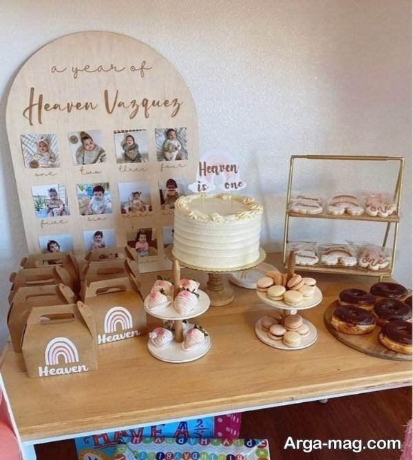 خاص ترین میز تولد مینیمال