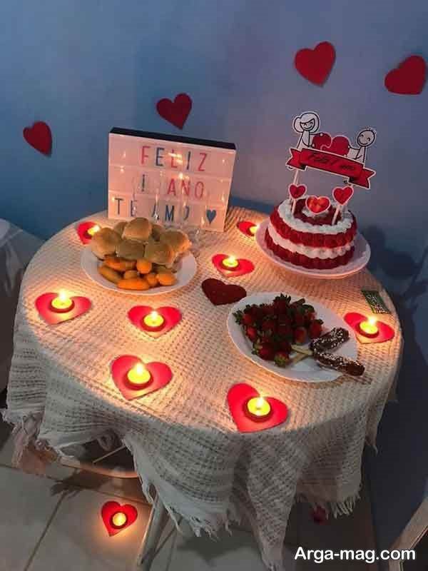 میز زیبا تولد