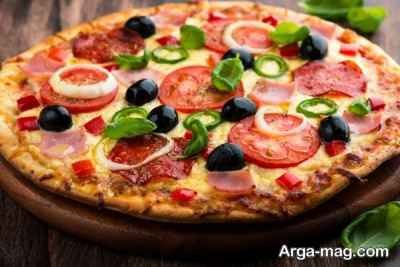 مواد لازم پیتزا چیلی