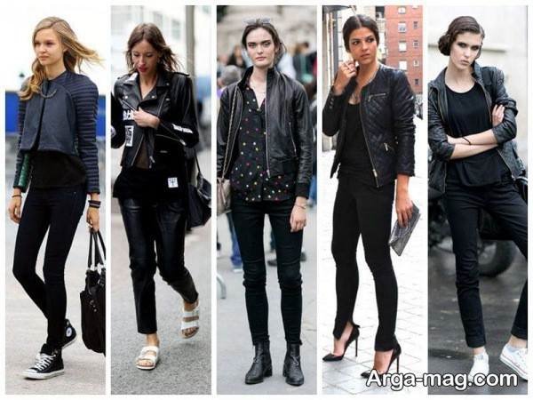  زیباترین ست با کفش چرم