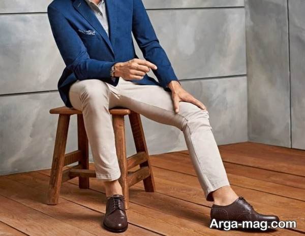 استایل لاکچری با کفش چرم