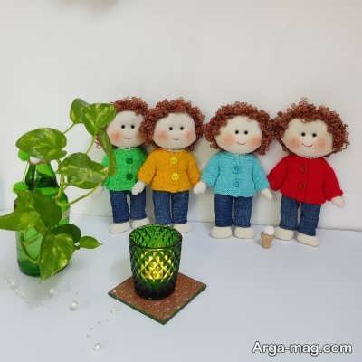 نحوه درست کردن عروسک در خانه 