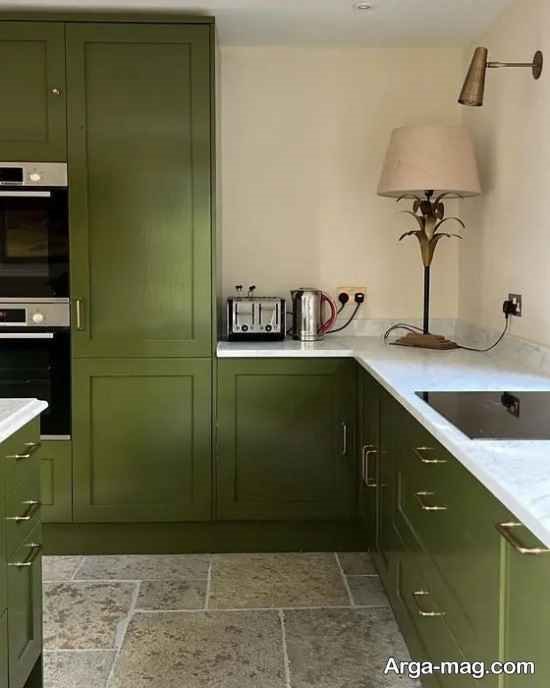 نمونه کابیت رنگ ماچا