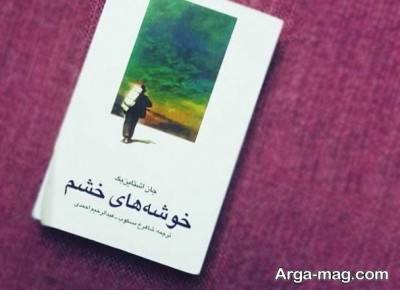 بریده های برگزیده و جملات زیبای کتاب خوشه های خشم