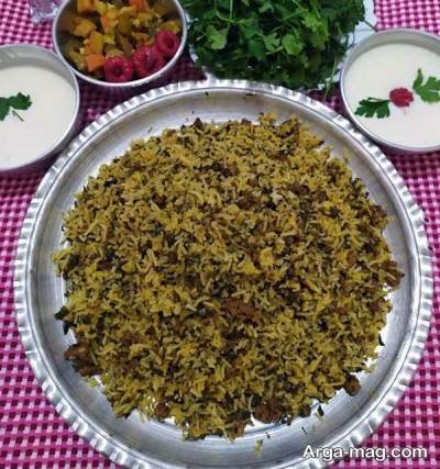 نحوه تهیه ریحان پلو
