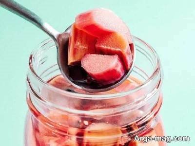 طرز تهیه ترشی ریواس به سبک محلی و سنتی