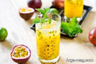 طرز تهیه اسموتی پشن فروت جایگزینی مناسب برای نوشیدنی های ناسالم!