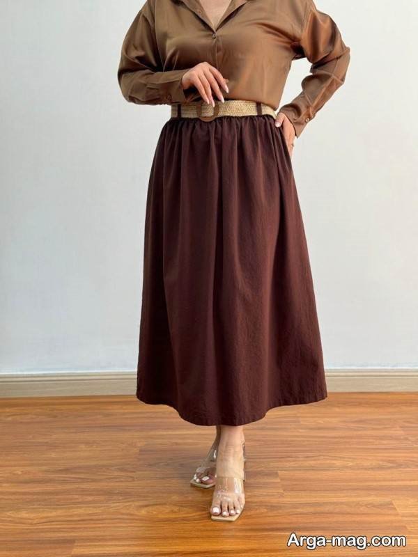 استایل با دامن زیبا