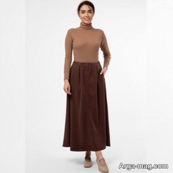 انواع استایل با دامن 