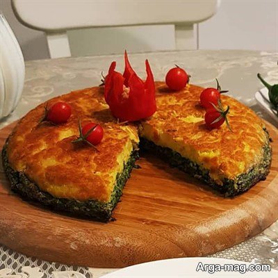 طرز تهیه کوکوی سه رنگ غذایی محبوب و متفاوت